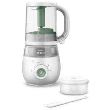 Philips Avent Baby Food Maker 4in1 SCF885/01 oală de gătit cu aburi și blender 4 in 1 - imagine 2